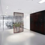 Simple and stylish office environment